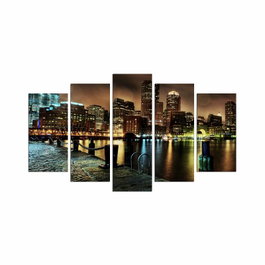 Wallity Pintura Decorativa MDF 5PMDF-46 Multicolor